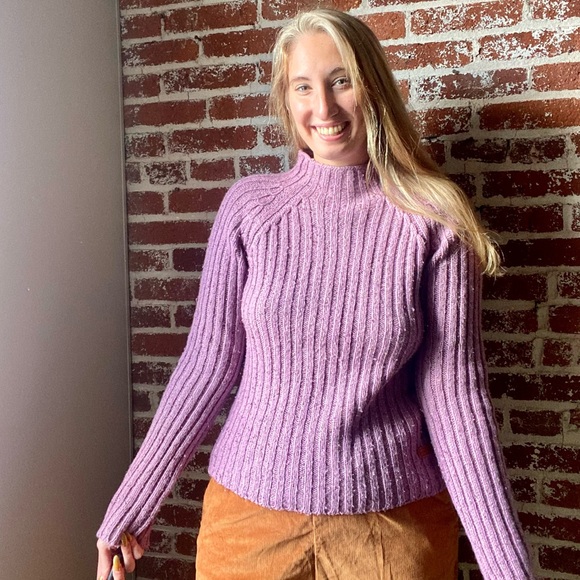 Royal Robbins Sweaters - Royal Robbins purple mockneck sweater